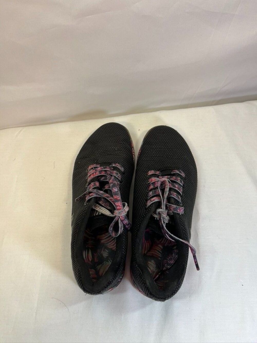 NO BULL Superfabric Training Sneakers Men 7.5 Womens 8.5 - Black/Pink CrossFit